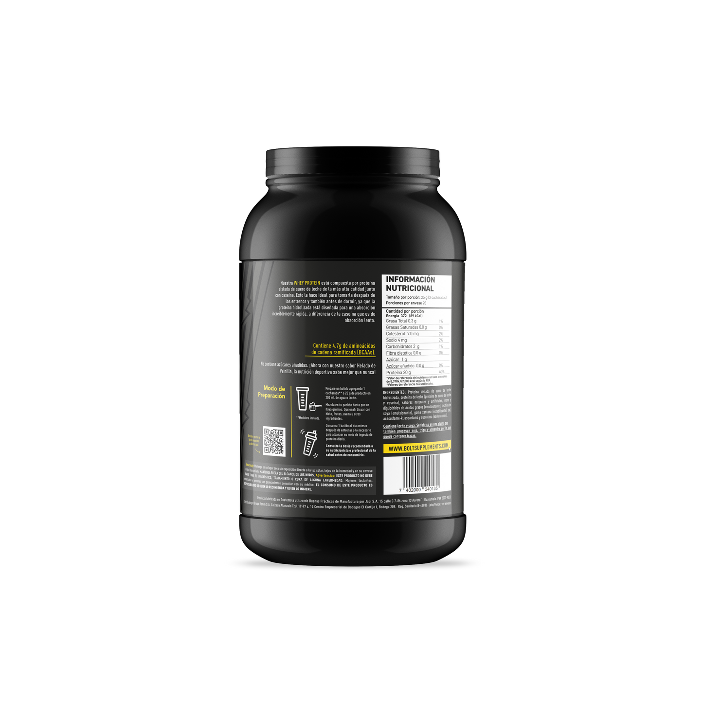 Whey Protein - Helado de Vainilla