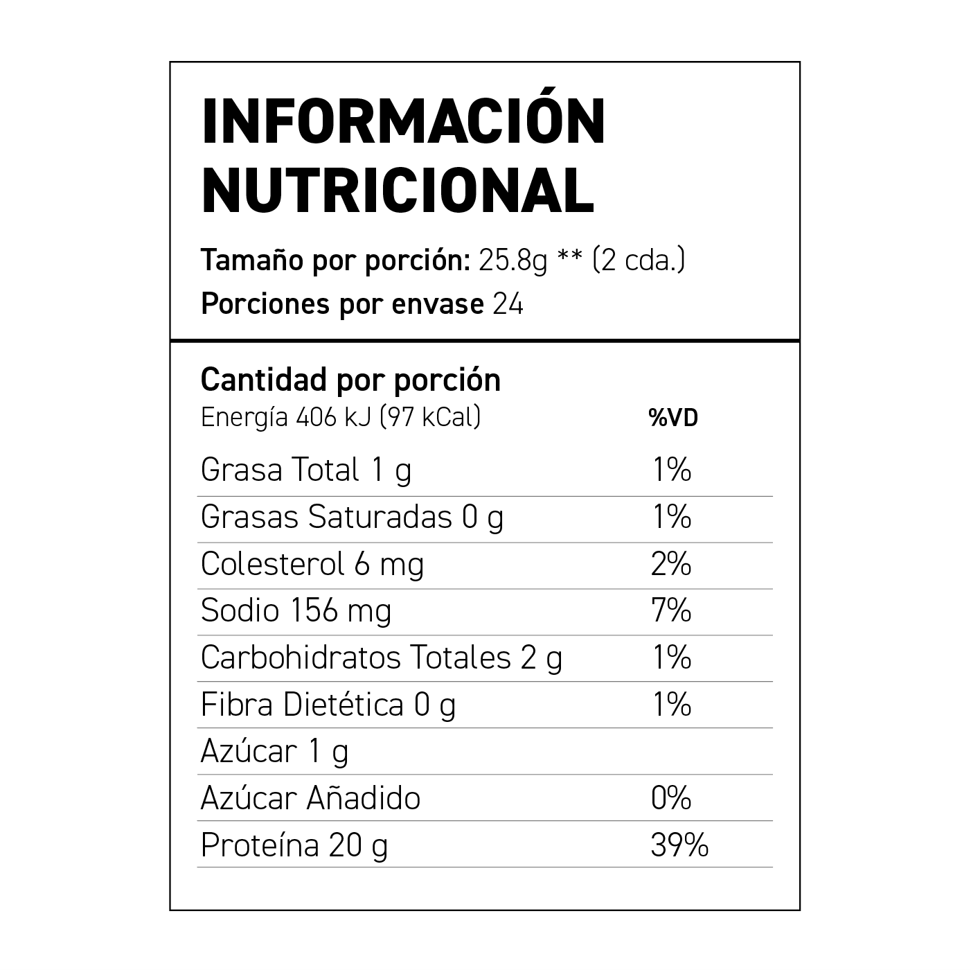 Whey Protein - Helado de Chocolate