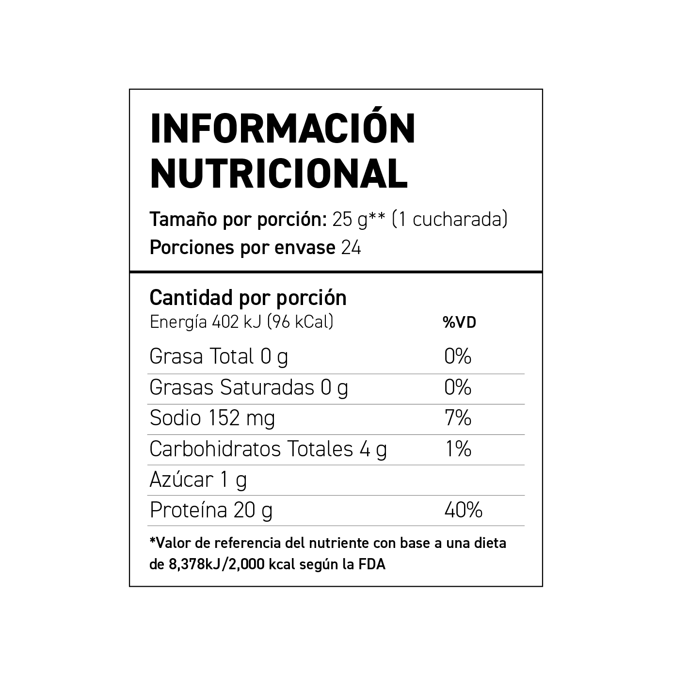 Whey Protein - Helado de Vainilla