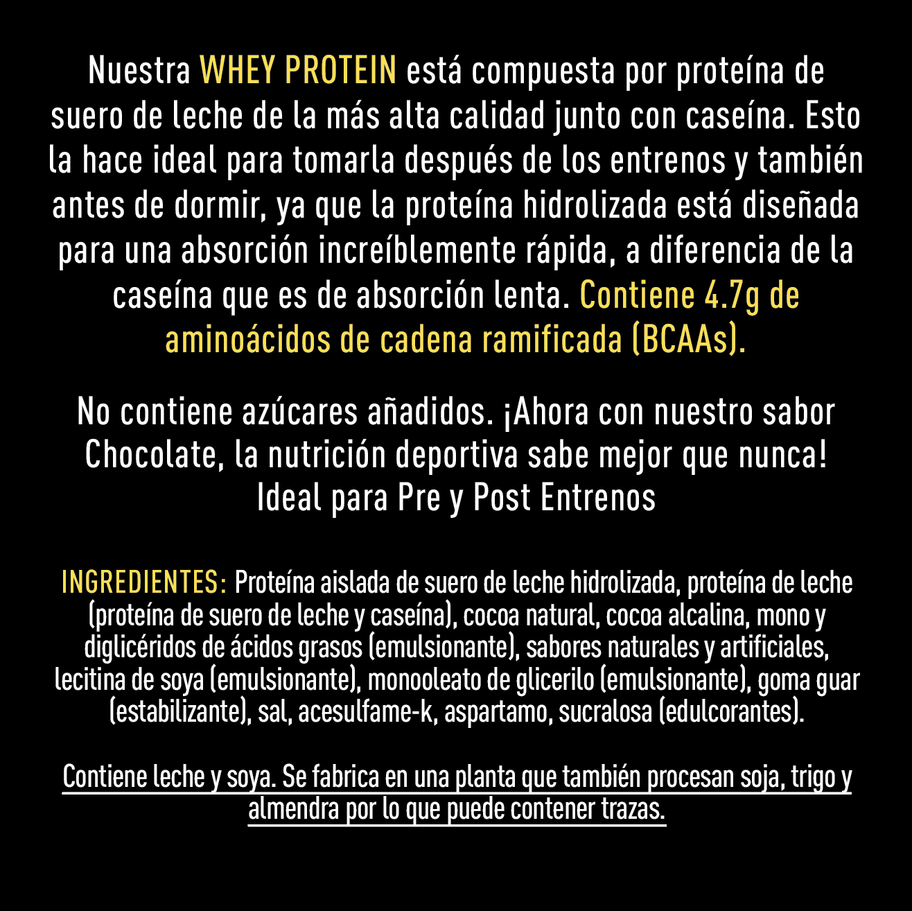 Whey Protein - Helado de Vainilla