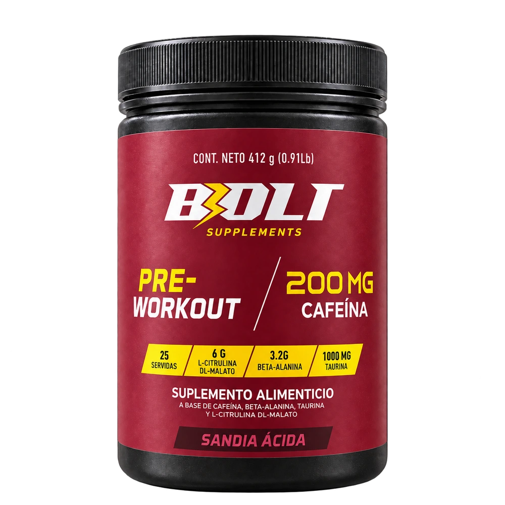 Pre Workout Bolt